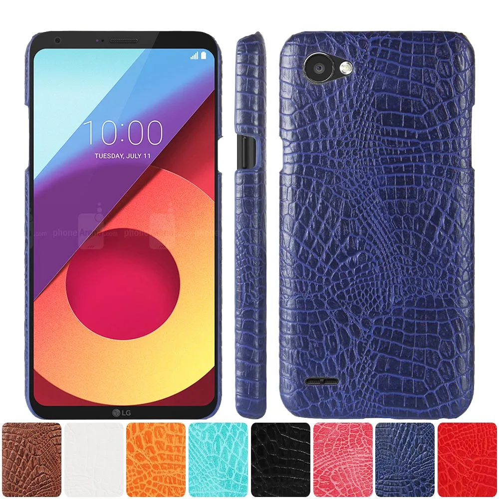 Кожаный чехол для LG Q6 Plus + M700AN X600KP бампер телефона Q 6 LGQ6 Жесткий Чехол рамка ПК|case for
