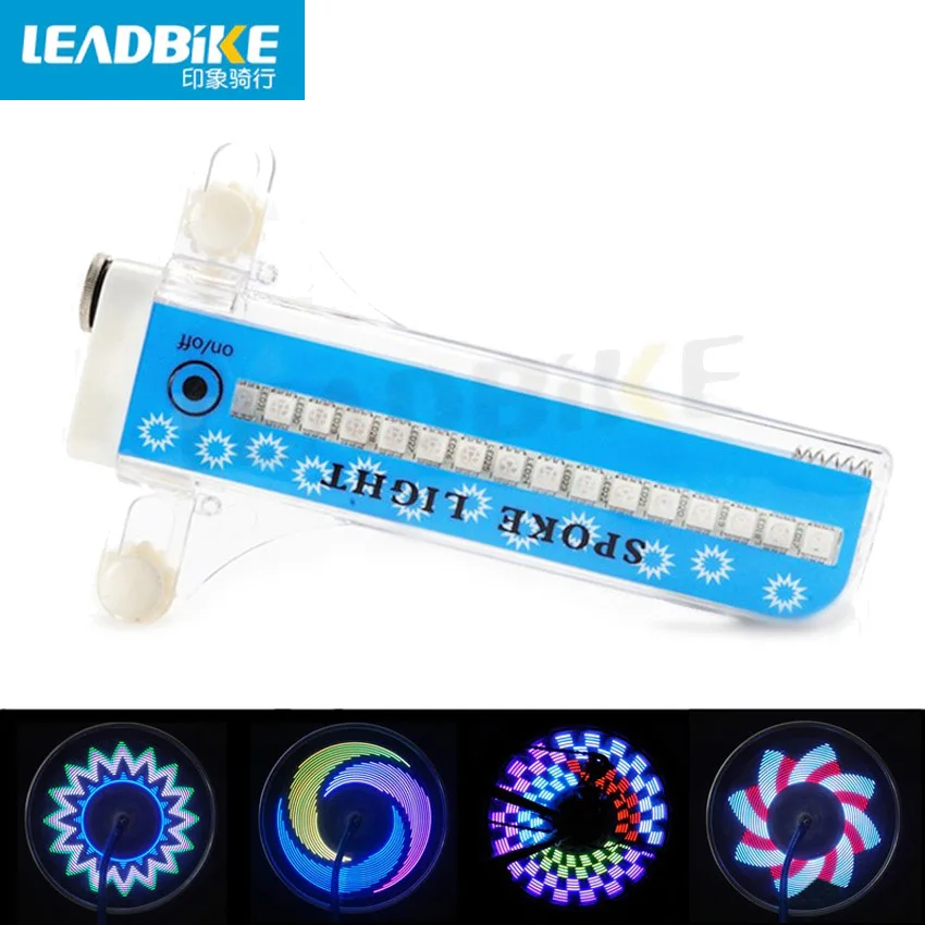 Discount Leadbike Bicycle Wheel Light Double Display 21 Flash Patterns With 32 RGB LED Lights Lamp for Bikes Free Shipping 1 Discount Leadbike Bicycle Wheel Light Double Display 21 Flash Patterns With 32 RGB LED Lights Lamp for Bikes Free Shipping 1