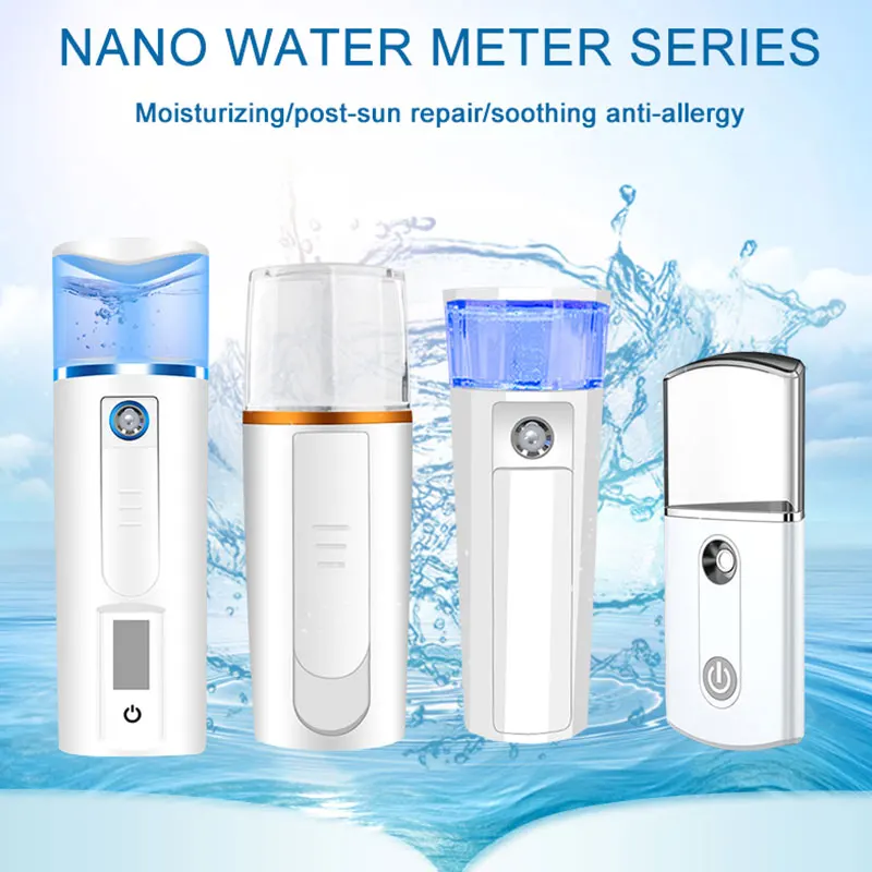 

LESCOLTON ABS Spray Humidifier USB Interface Charging Moisture Retention Convenient Small Scale Delicate Spray Humidifier