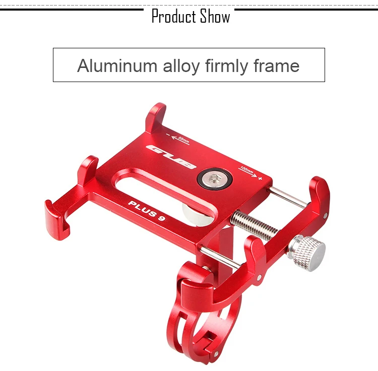 GUB алюминиевый универсальный велосипедный держатель для телефона MTB горный велосипед мотоцикл руль зажим подставка для смартфонов 3," до 7,5"