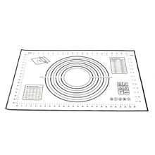 Пищевой силиконовый коврик для замеса теста для выпечки коврик для замеса теста Бытовая антипригарная панель разделочная доска кухонные Кондитерские инструменты