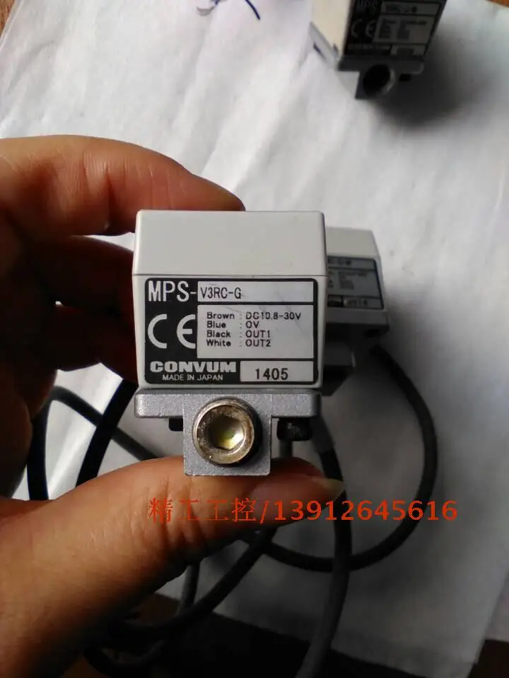 

[SA] Japan Miao de vacuum pressure gauge pressure sensor MPS-V3RC-G physical map --2pcs/lot