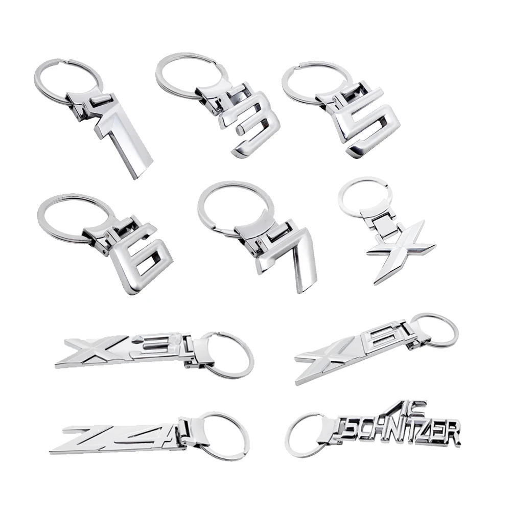 

Car KeyChain KeyRing for BMW E39 E46 E60 E90 F10 F30 1 3 5 6 7 Series X3 G01 X5 E50 E70 X6 F16 E71 Z4 Key Chain Metal Key Holder