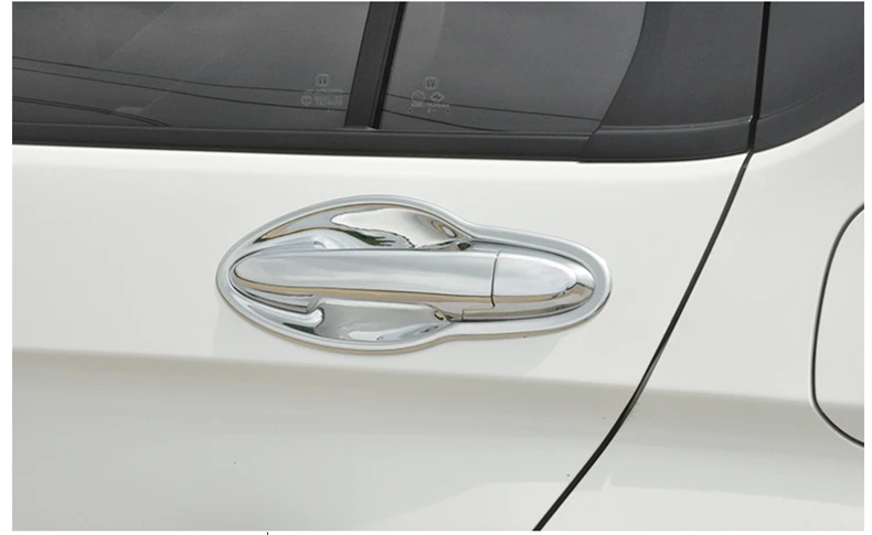 Для Honda City 2014 2018 форма автомобиля внешняя Дверная ручка Крышка дверная чаша рамка
