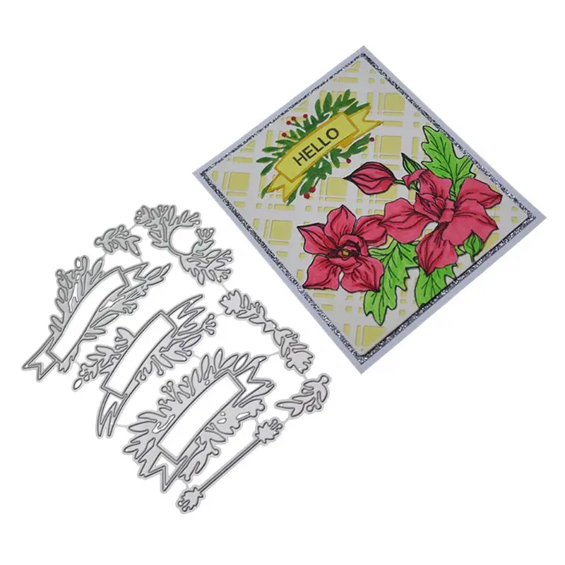 

Leaf Decor Metal Cutting Dies Stencil DIY Scrapbooking Album Stamp Paper Card Embossing Crafts Decor
