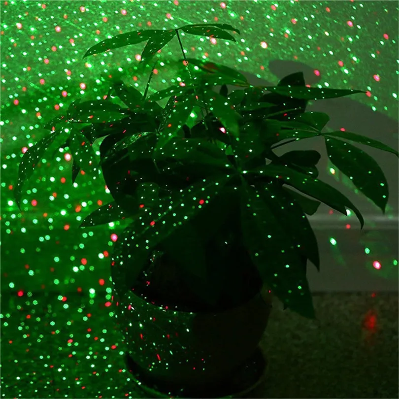 Projetor a Laser ao ar Livre Luz de Palco ao ar Movendo Cheio Estrela Natal Lâmpada Verde & Ampred Led Luz de Palco Paisagem Gramado Jardim Céu 7 Luminárias gramado