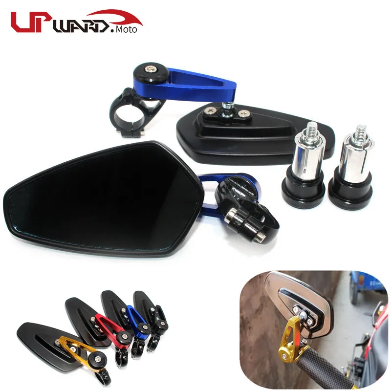 

For Triumph SPEED TRIPLE 675 STREET TRIPLE R DAYTONA 675 /R Motorcycle 22mm 7/8"Handle Bar Grips End Rearview Side Mirrors