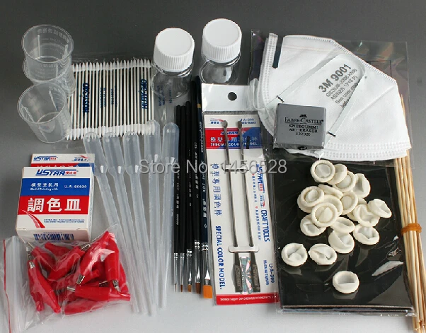 scale model painting tools kits COMBO gundam military assembly