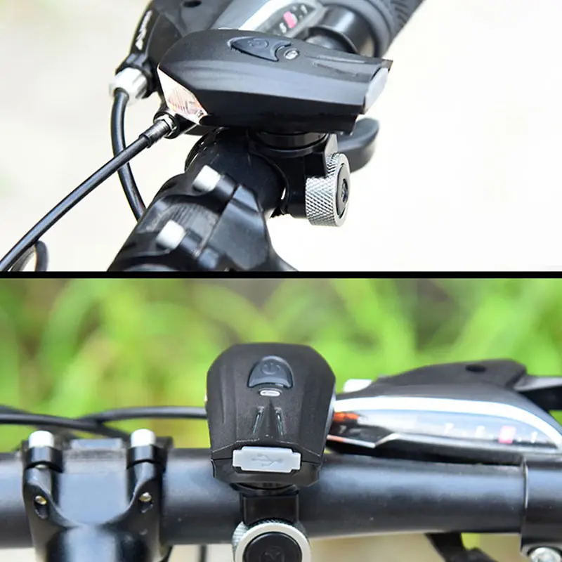 

Cycling Bike Super Bright LED Front Torch Lamp Bracket 4 Modes Waterproof Rechargeable Bicycle Handlebar Light MAL999