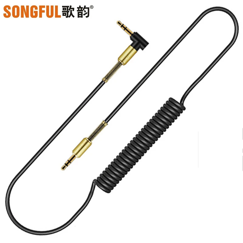 

A6S Car Audio Aux Cable Adapter Earphone Cord 3.5mm Male to Male Transfer Adapter Line for Car Earphone Speaker Acoustics MP3/4