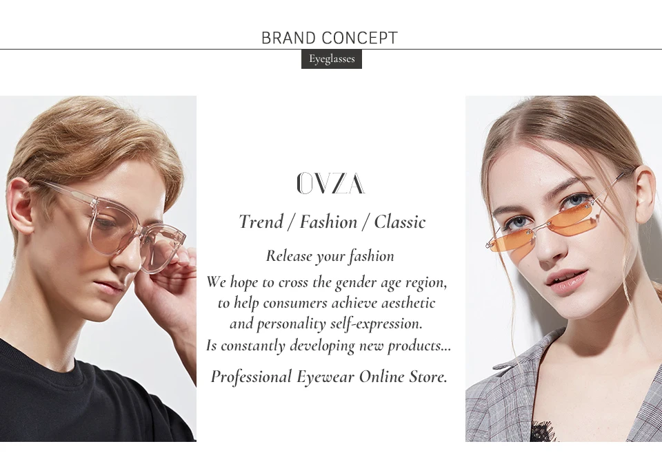 OVZA Rectangle Narrow Frame Mens Sunglasses Brand Designer Fashion Black Sun glasses for Women Anti-UV S1077 rose gold sunglasses