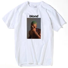 Франк океан блонд футболка для мужчин с принтом 2pac Тупак короткий рукав Забавные футболки Топ Футболка летние топы для мужчин