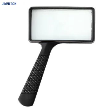 

JAVRICK Handheld Rectangular 5X Magnifier Magnifying Glass Loupe For Reading Jewelry New