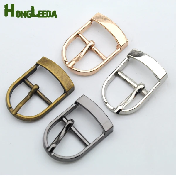 

3/4inch 19mm width metal alloy adjustable pin buckle slide belt buckle watch buckle DIY leather craft 4 colors free ship BK-008