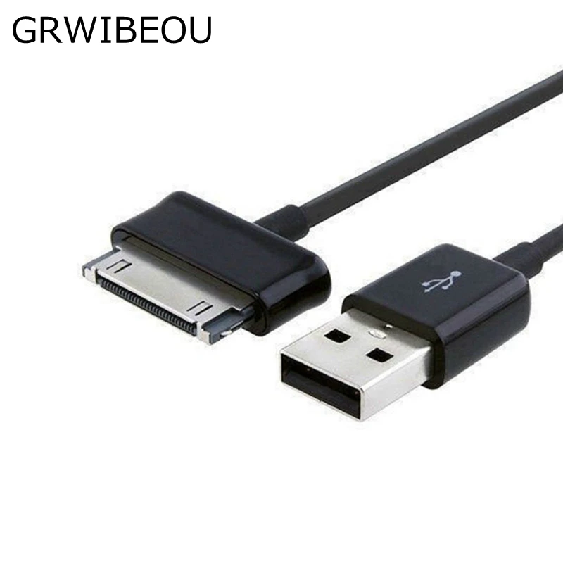 1 متر USB 30 دبوس مزامنة بيانات كابلات لسامسونج جالاكسي تاب 2/3 اللوحي 10.1 P6800 P1000 P7100 P7300 شاحن كابل شحن كابل بيانات