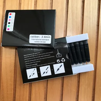 

30 pcs Advanced Jinhao Black Ink Pen Refill Universal Ink Cartridges