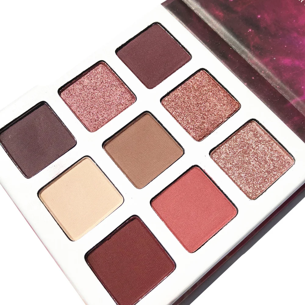 

DGAFO 9 Color Eyeshadow Palette Powder Pigment Makeup Long-lasting Shimmer Beauty Matte Eye Shadow Palette Maquiagem
