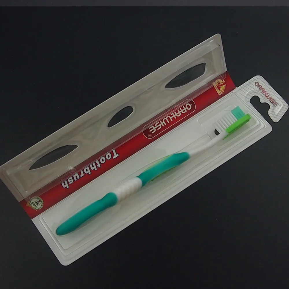 DR. Идеальный 12 шт./кор. Зубная щётка домой Применение Зубная щётка Супер жесткий зубная щетка для ухода за полостью рта двойная зубная щетка зубная