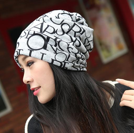 Women Men Beanies Fashion Letter Cotton Hat Unisex Warm Winter Leisure Hat Chapeu Feminino Caps High Quality Casual Hats