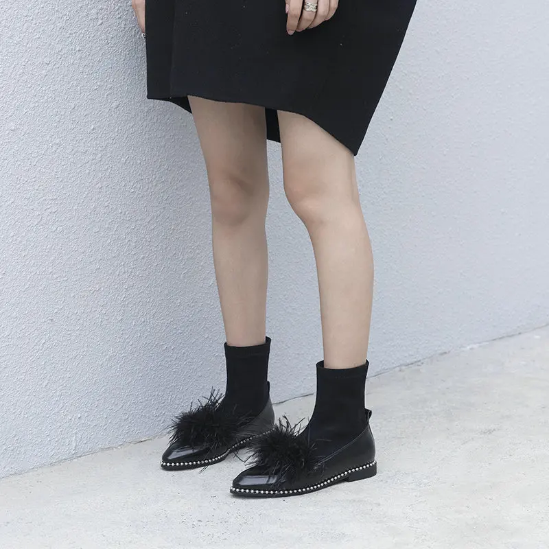 Salu/зимние ботинки; женские ботинки из натуральной кожи на натуральном меху; Женская водонепроницаемая обувь черного цвета на платформе; женская обувь на блочном каблуке
