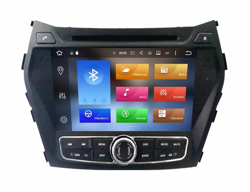 Flash Deal Octa(8) Core Android 8.0 Car Dvd Player gps FOR HYUNDAI IX45 Navi audio multimedia auto stereo RAM 4G ROM 32G 14