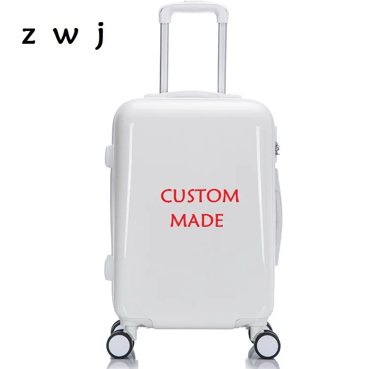 Cartoon тележка на колесиках универсальный чемодан с принтом|hardside luggage|rolling suitcasesuitcase
