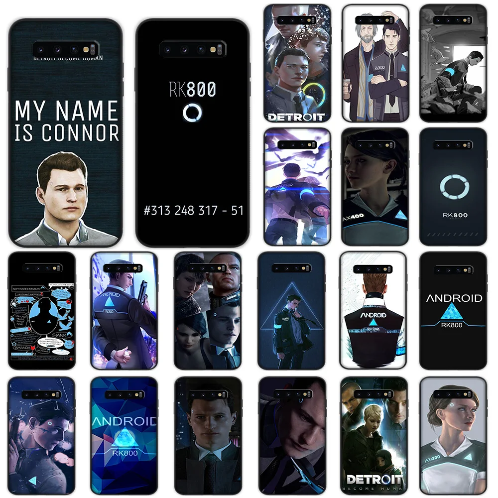 

Detroit Become Human Soft Case for Samsung Galaxy S10 Plus S10e S7 Edge S8 S9 Plus Cover