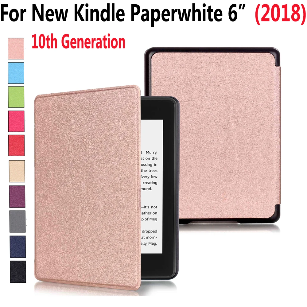 Ультратонкий смарт-чехол с откидной крышкой для Amazon Kindle Paperwhite 2018 6 &quot Чехол