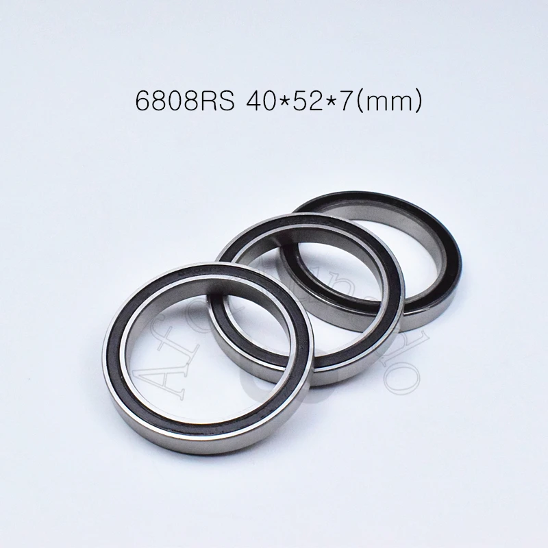 

6808RS 40*52*7 (мм) 1 шт. подшипник ABEC-5 6808 6808RS хромированная сталь резиновый герметичный Подшипник тонкие настенные подшипники