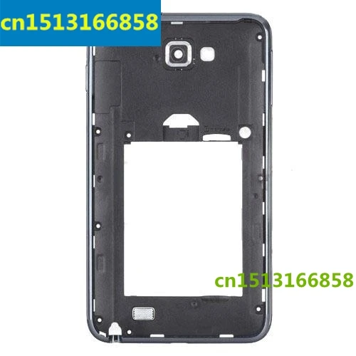 Черный/белый Цвет запасная задняя пластина Средняя рамка задняя Корпус для samsung Galaxy Note N7000 D0809