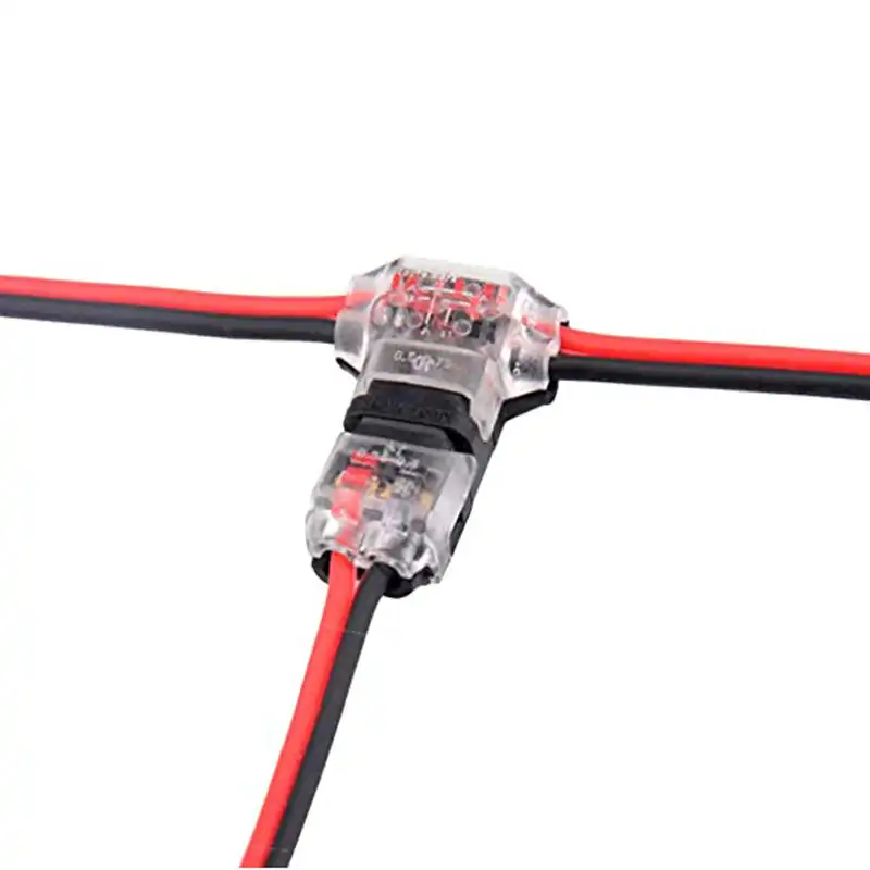 Wire Splice Connectors Set Low Voltage I Tap T Tap 1 Pin Quick Solderless Wire Connectors with