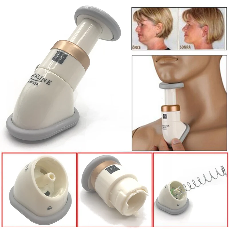 

Face Massager Double chin Wrinkle R Massager Delicate Neckline Slimmer Massage Tool Scraping Neckline jaw Exerciser Reduce
