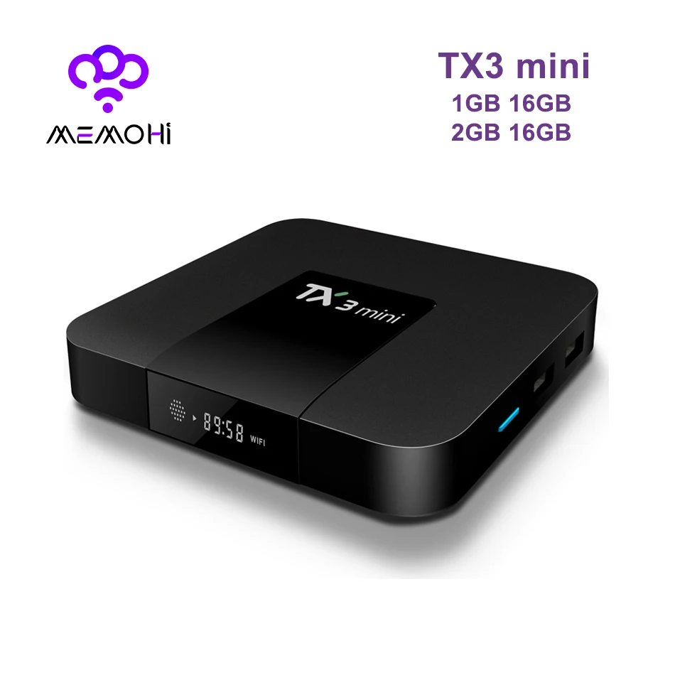 MEMOBOX TX3 Мини Android 7 1 Media Player 2GB16GB 1GB16GB Amlogic S905W 4 ядра К 30tps Wi-Fi 2 ГГц интерактивное
