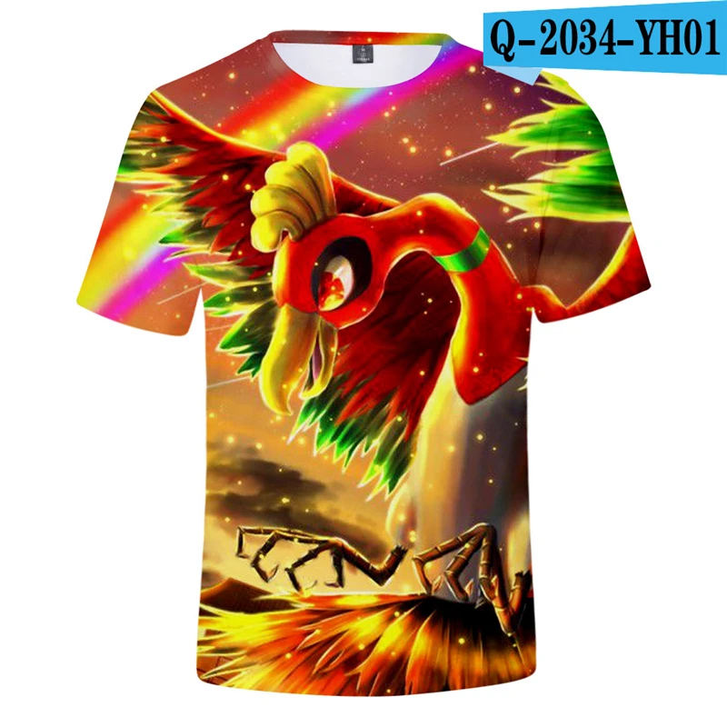 

Pokemon T Shirt Printed Tees Boys Men T-Shirt 2019 Anime Clothing Boys Clothings 3D Clothing Printed Tshirt 3D Clothes Kids