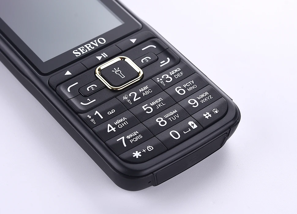 Телефон SERVO S10 2,8 дюймов 3 sim-карты 2500 мАч четыре цвета мигающий светильник Mosqutio Repellent лампа power bank мобильный телефон
