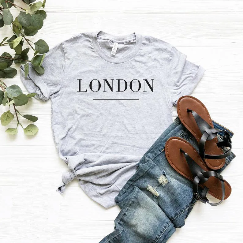 

London print Women tshirt Casual Cotton Hipster Funny t-shirt For Lady Yong Girl Top Tee Drop Ship ZY-221