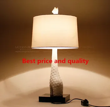 

Creative Table Lamp Giraffe Style Dimmer Nordic Modern Children Bedside Decoration Luminaire Home Indoor Desk Desktop Lighting