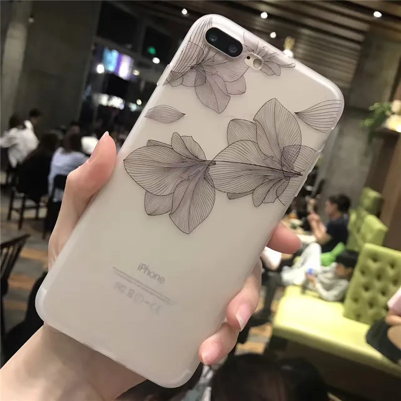 13 mini case Ricestate Flower Silicon Phone Case For iPhone 6 7 8 Plus X XS MAX Flowers and animals Cases For iPhone XR 8 7 6 Plus Soft Cover case for iphone 13 