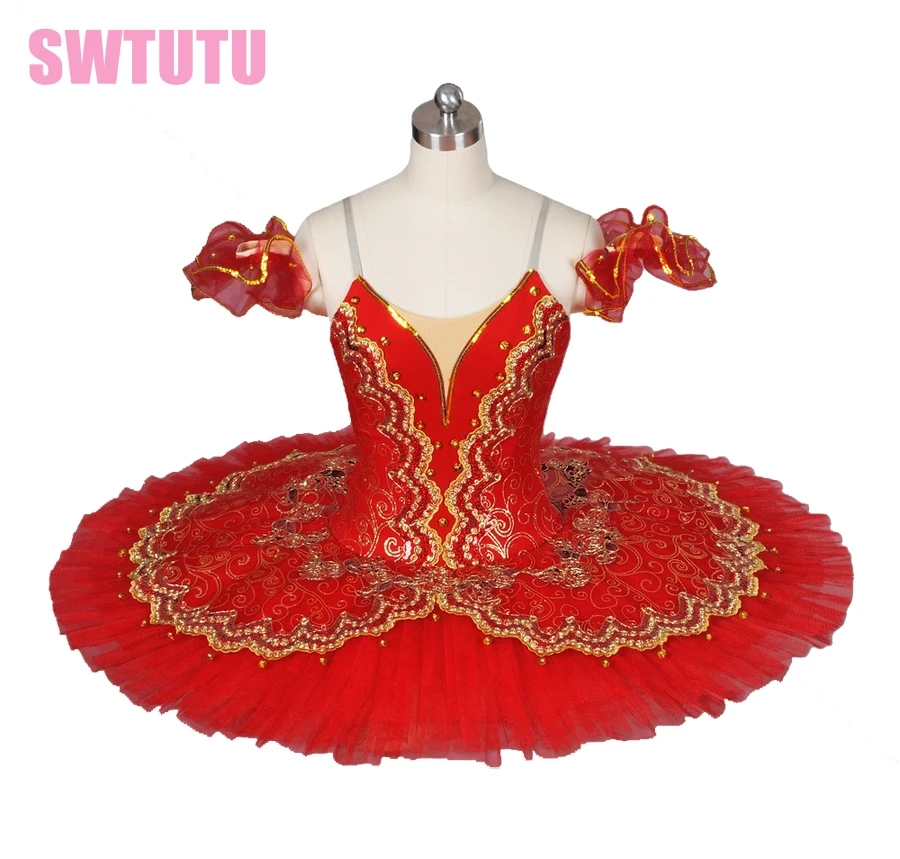 black red classical ballet tutu ballet costume adult black swan lake professional ballet tutu,red ballet tutu BT8941