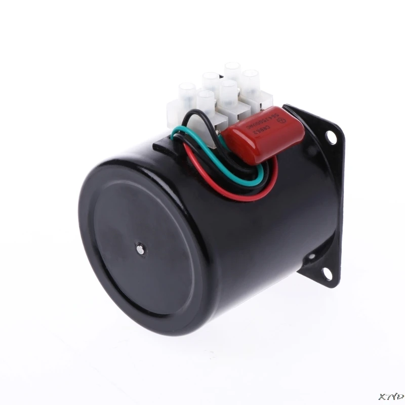 220 V AC лопатка моторный инкубатор двигателя Реверсивные редукторные компоненты 2.5r/мин Newping