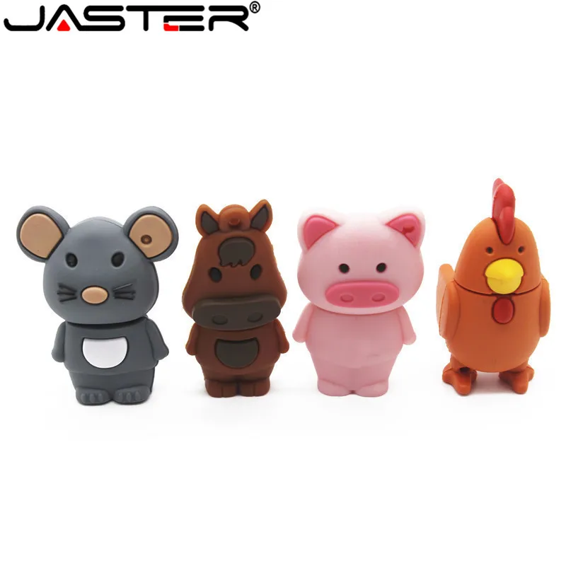 USB флеш накопитель JASTER новая популярная креативная мультяшная серия 12 знаков