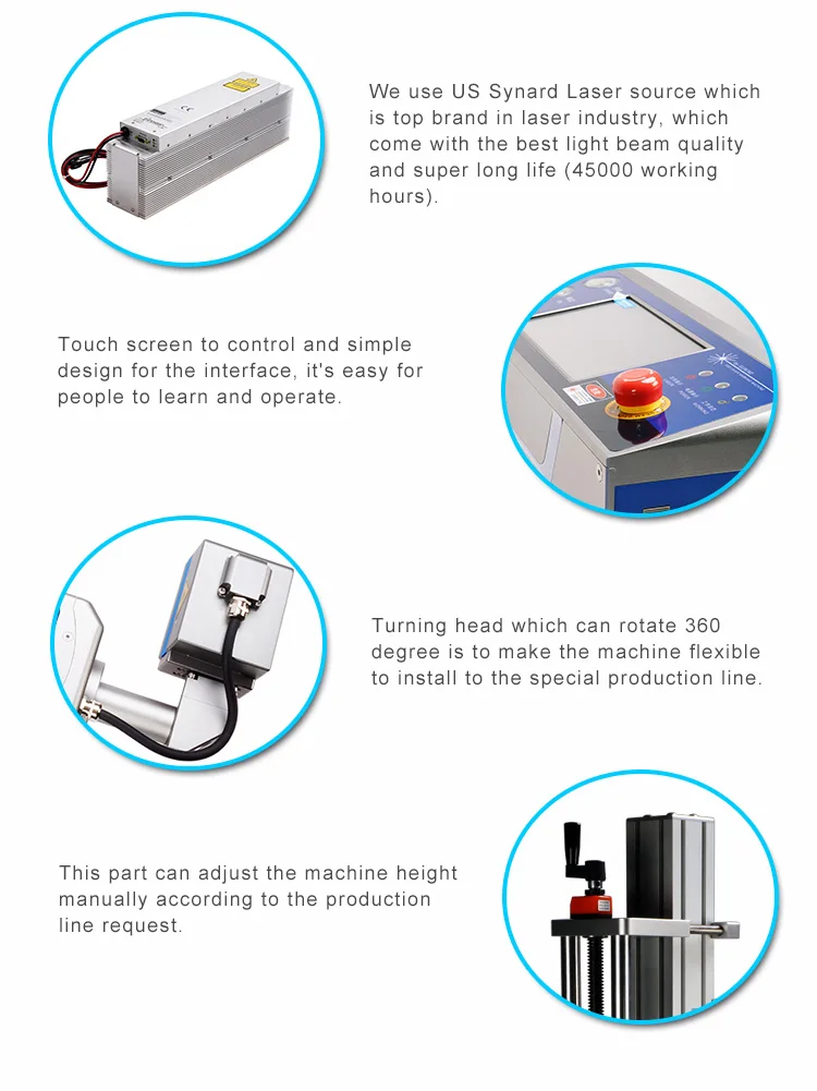 Интернет Flying лазерной маркировки машины высокой Скорость волокно машинка для металлической маркировки для производственной линии