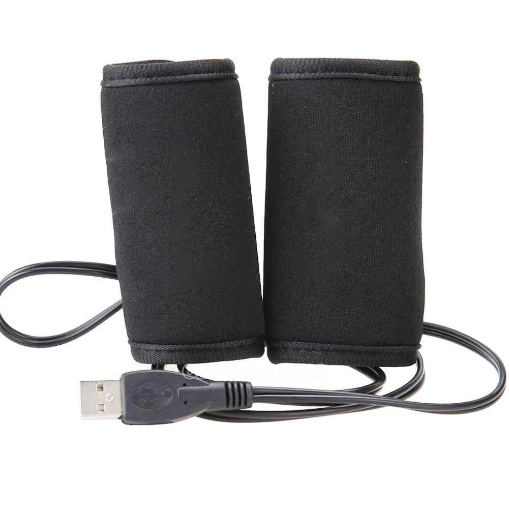 Easy Operation Riding Universal USB Heating Warmer Hand Grip Handle Bar Motorcycle Electric Molded Winter | Автомобили и
