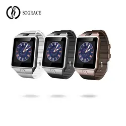 SOGRACE DZ09 Smartwatch Смарт часы 2018 Для мужчин с Камера Поддержка bluetooth сим-карты TF карты для Apple IOS и Android телефон 10