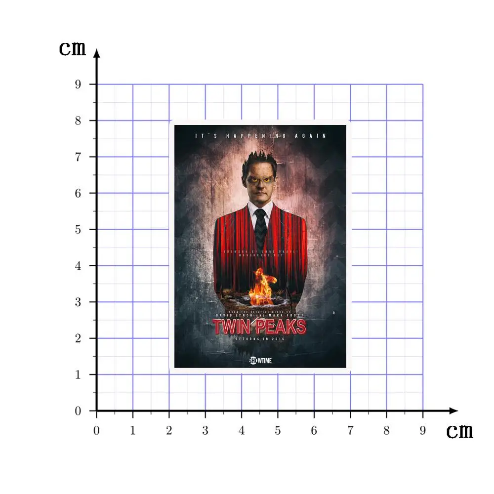 25 шт./упак. ужас ТВ Твин Пикс наклейки для бара Чемодан скейтборд для мобильных устройств на детская игрушка, наклейки на ногти