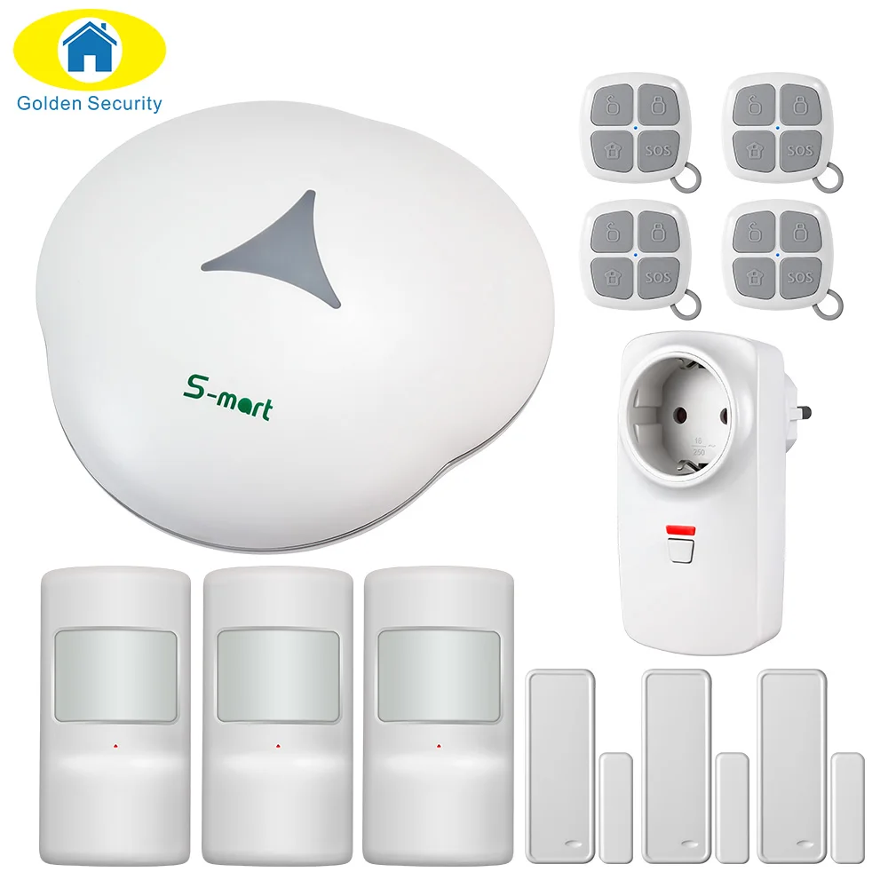 WIFI PSTN Alarm APP Remote Control Alarm System Home Security Alarm PIR