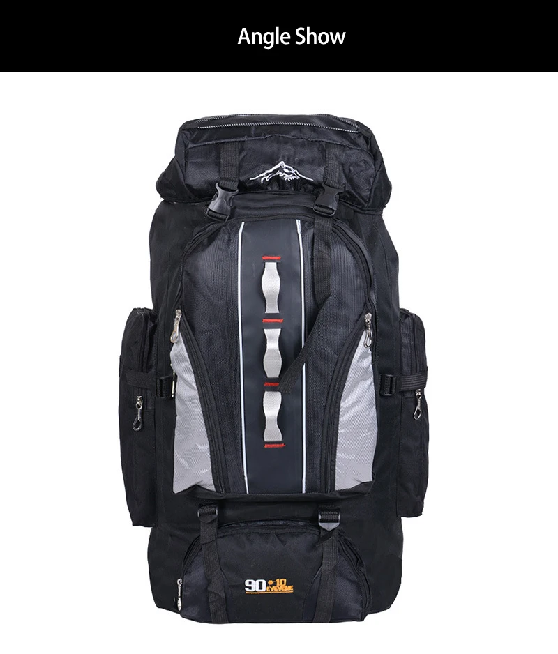 100L водонепроницаемый мужской рюкзак унисекс, дорожная сумка, спортивная сумка, рюкзак для альпинизма, пешего туризма, альпинизма, кемпинга, рюкзак для мужчин