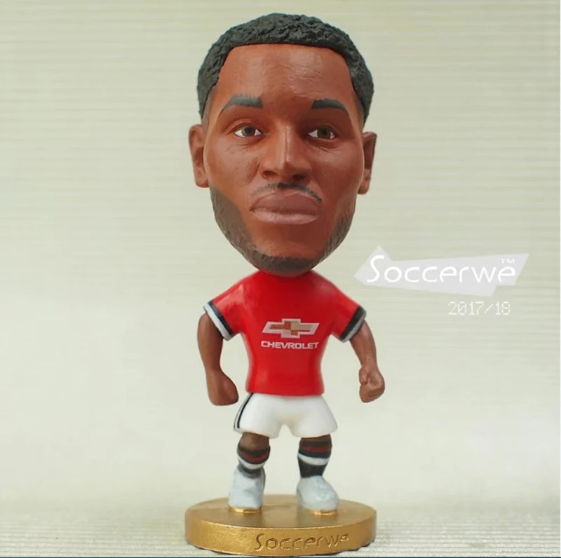 

Football star Soccer Player Star 9# LUKAKU (MU-2018) 2.5" Action Dolls Figurine FreeShipping The fans GIFT
