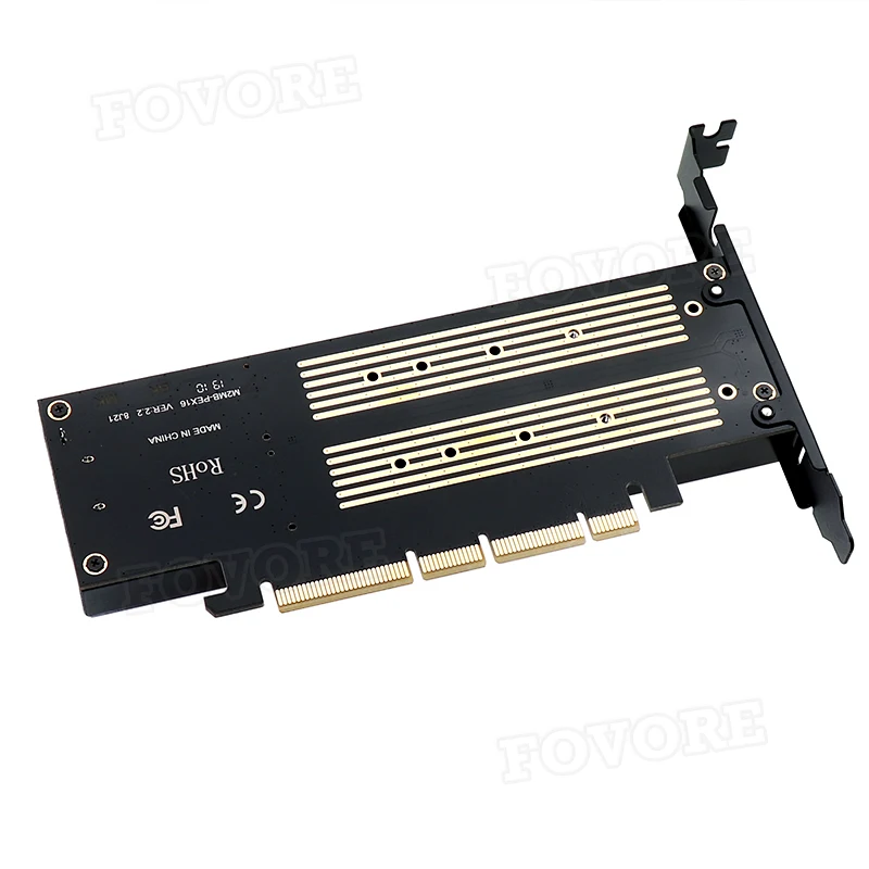 M2.PCIe SSD адаптер m.2 NVME к PCIe x4 m2 m Адаптер для ключей m.2 PCI express 3,0x4 конвертер для 2280 2260 2242 2230 с вентилятором чехол