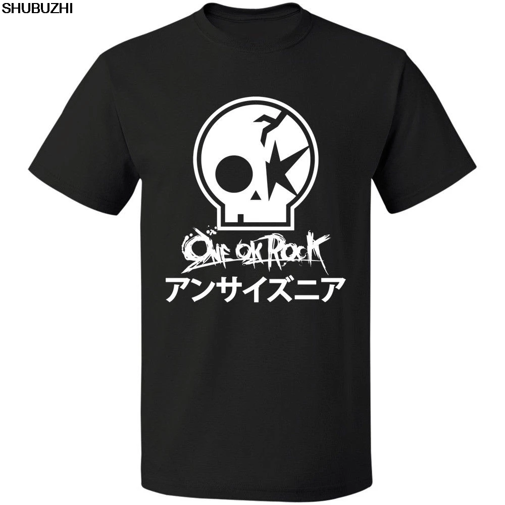 

One Ok Rock Japan Rock Band Logo Men's Black Free Shipping T-Shirt Size S-3XL Summer Fashion Men T Shirt Fashion sbz4200
